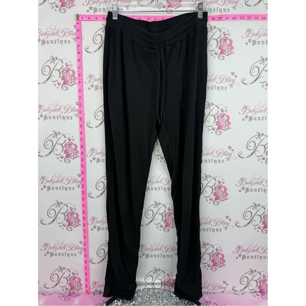 Kit and Ace jogger pants Black Drawstring Track Pants